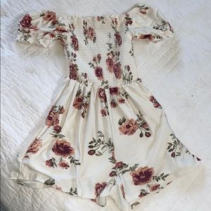 floral romper!